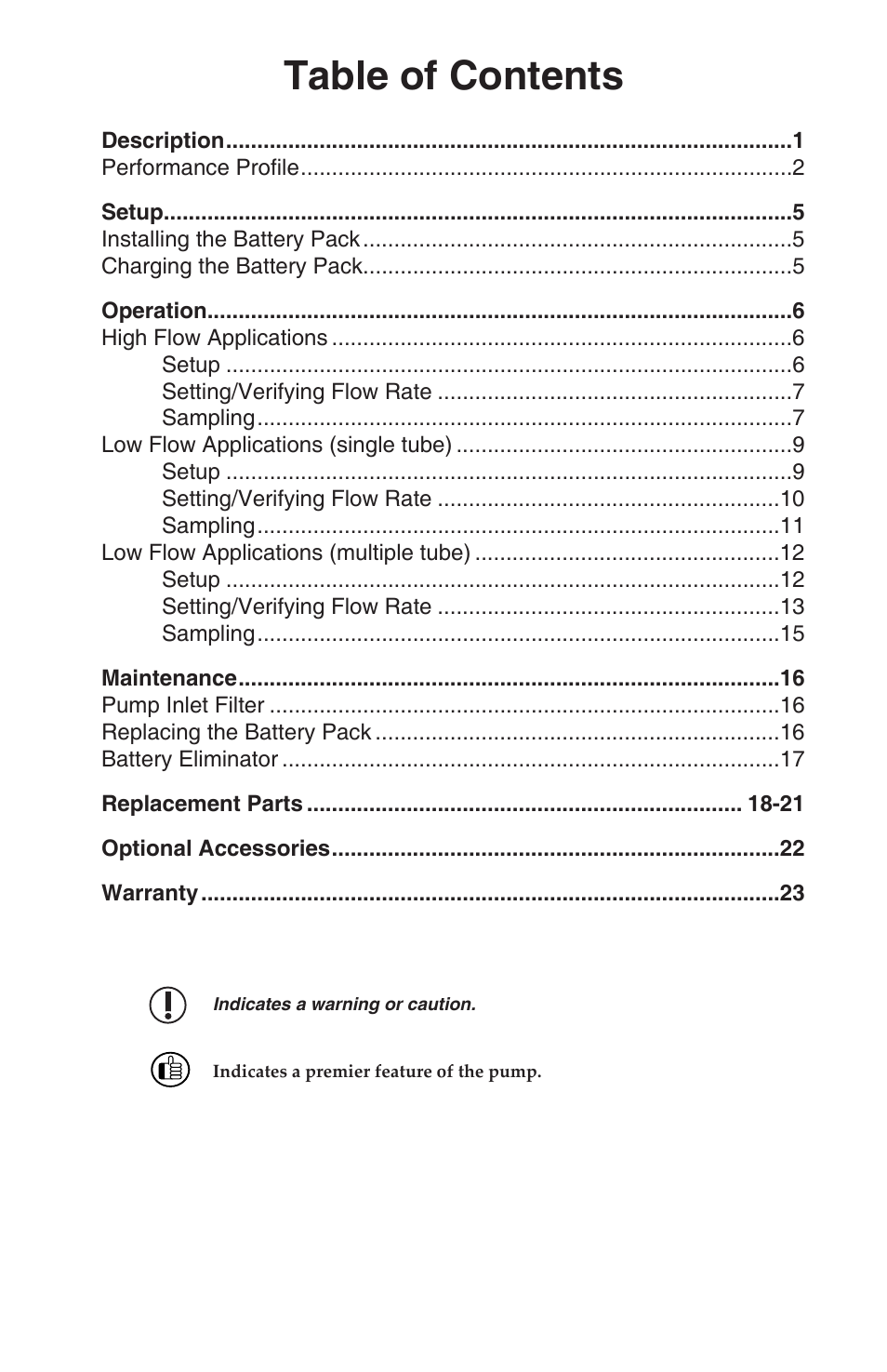 SKC 224-52 AirChek 52 User Manual | Page 2 / 25