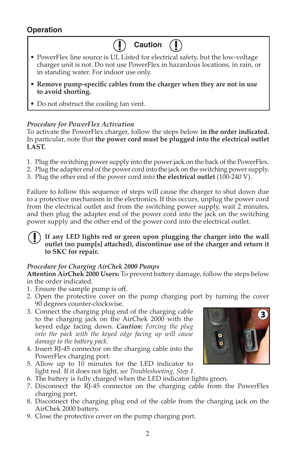 SKC 223-Series PowerFlex - Five-station User Manual | Page 2 / 4