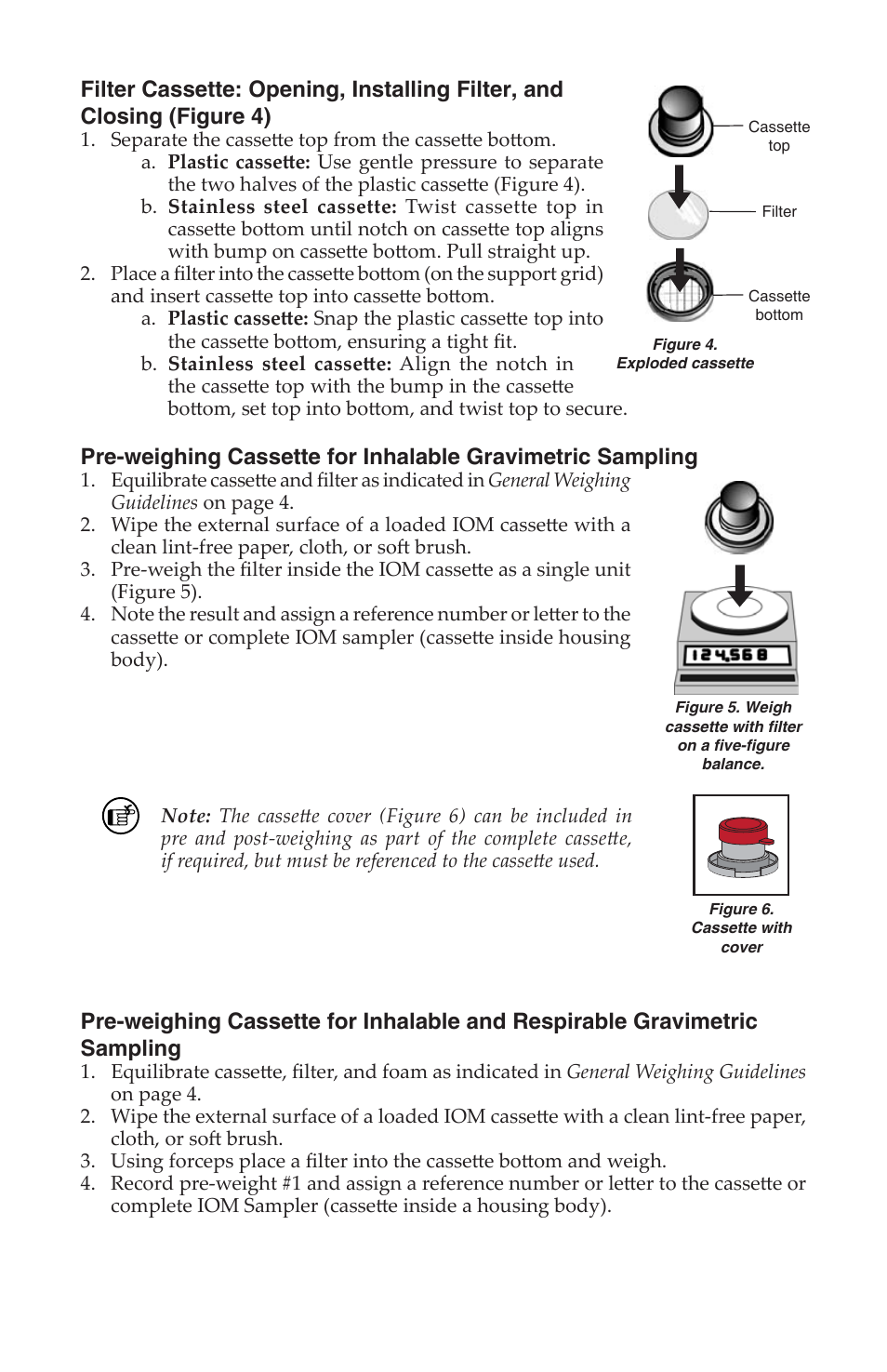 SKC 225-70A IOM Inhalable Dust Sampler with MultiDust Foam Discs User Manual | Page 5 / 12