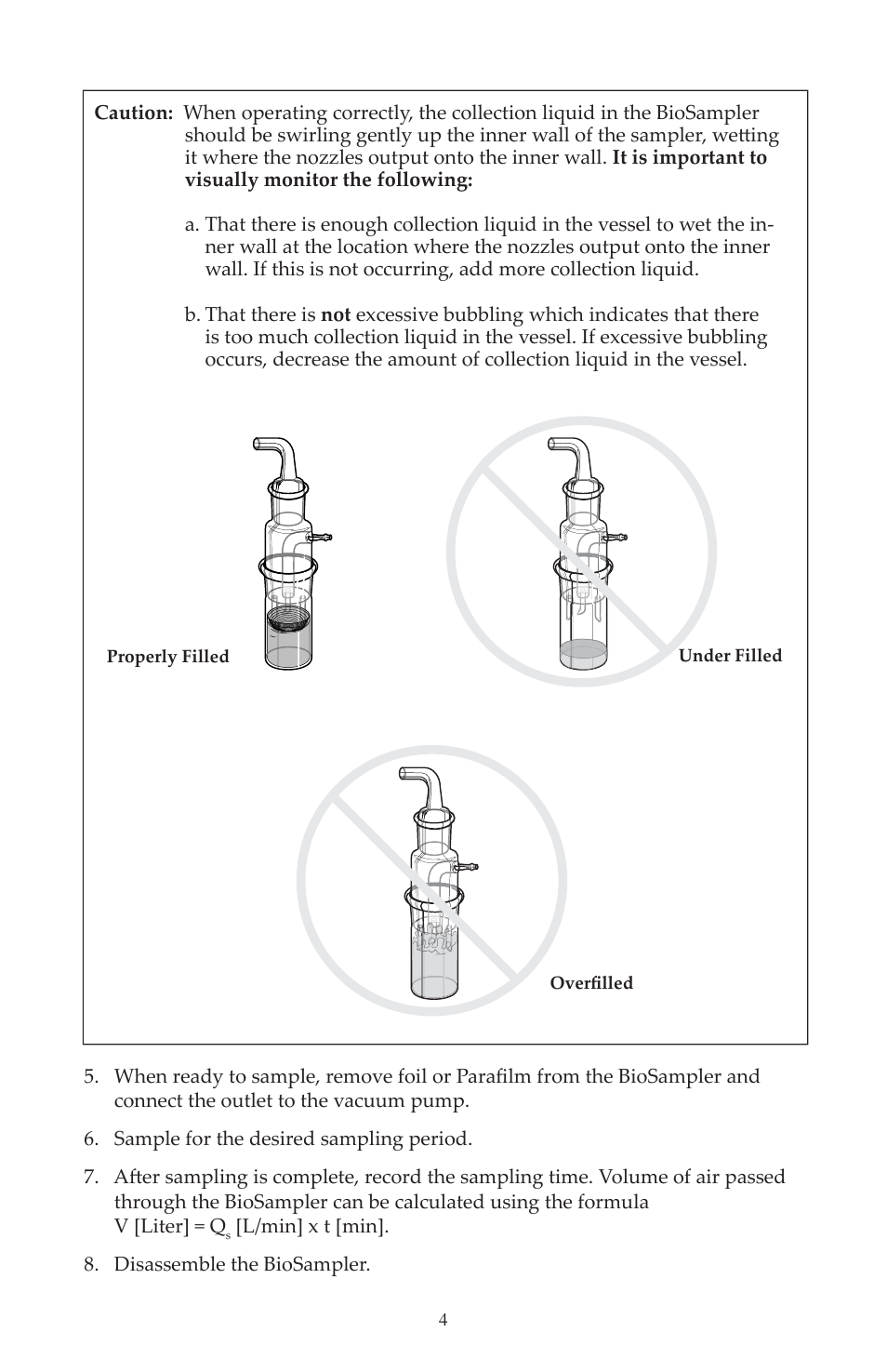 SKC 225-9594 SKC BioSampler User Manual | Page 5 / 9