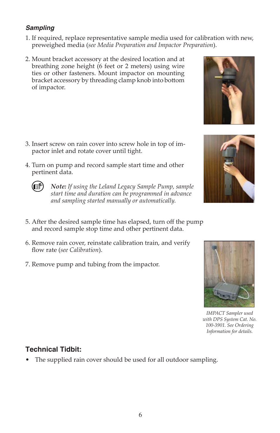 Technical tidbit | SKC 225-390 IMPACT Sampler User Manual | Page 6 / 8