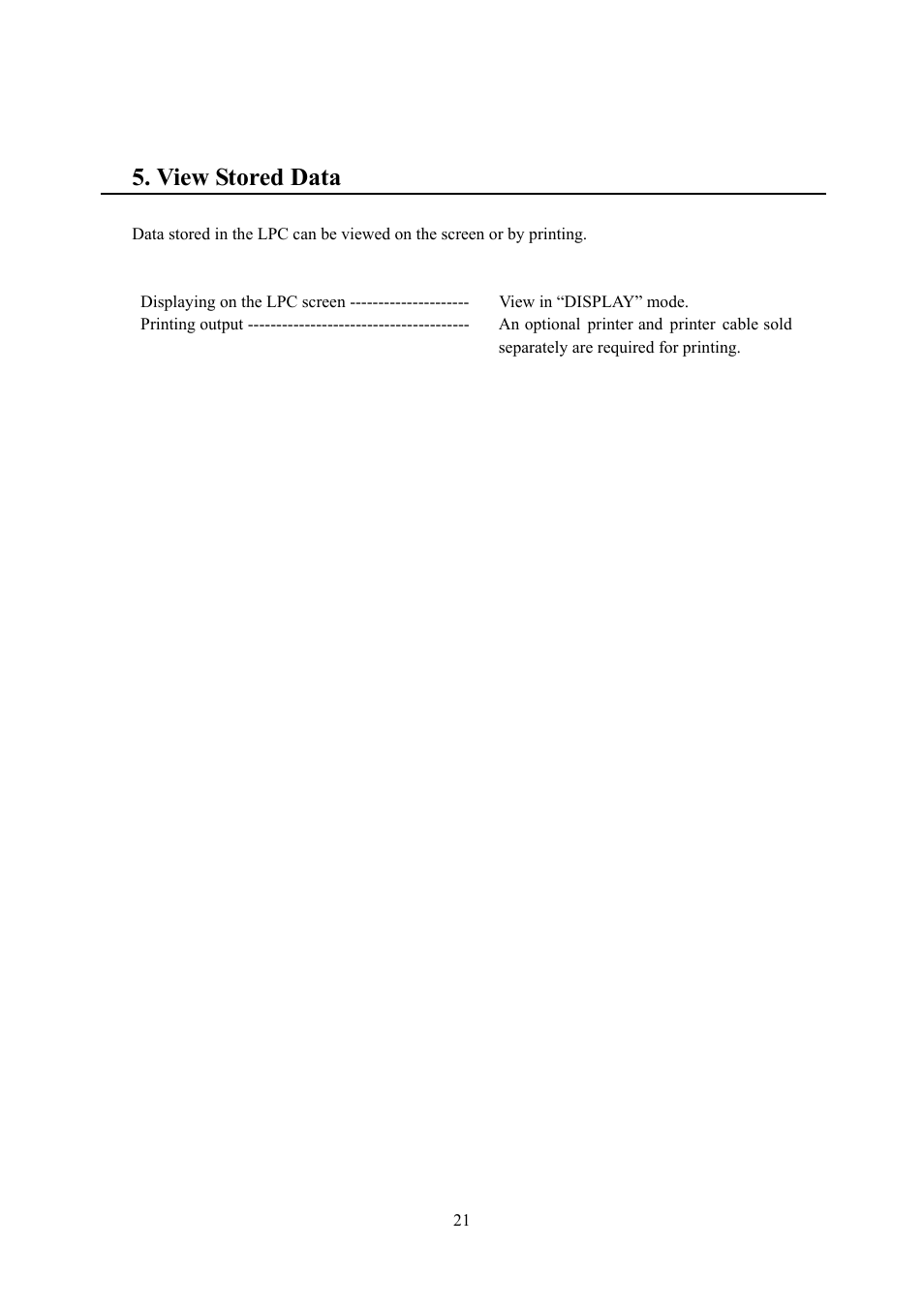 View stored data | KANOMAX 3887 Handheld Particle Counter User Manual | Page 28 / 46