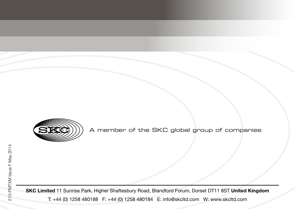 SKC Limited Pocket Pump MTX User Manual | Page 52 / 52