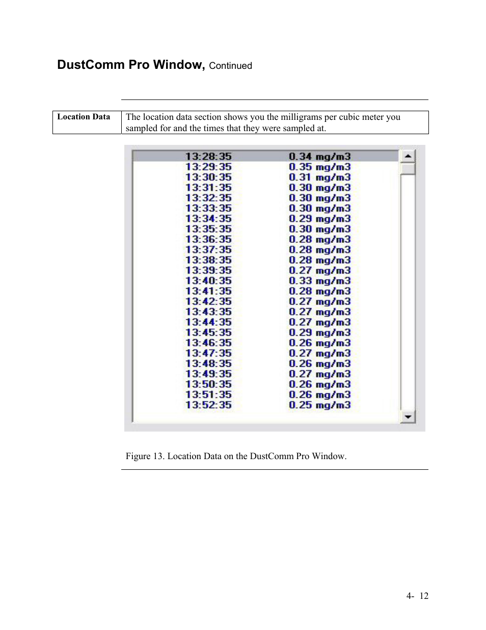 Dustcomm pro window | SKC Limited Haz-Dust IV User Manual | Page 52 / 81