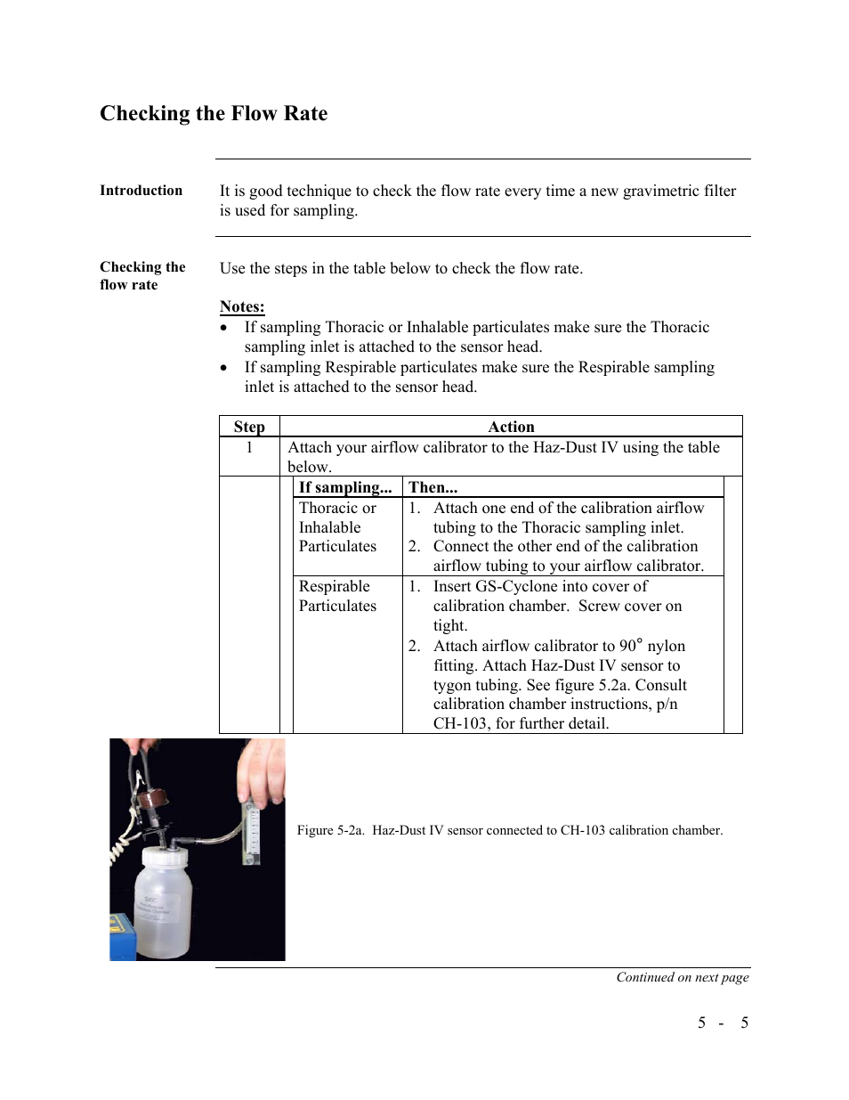 Checking the flow rate | SKC Limited Haz-Dust IV User Manual | Page 65 / 81