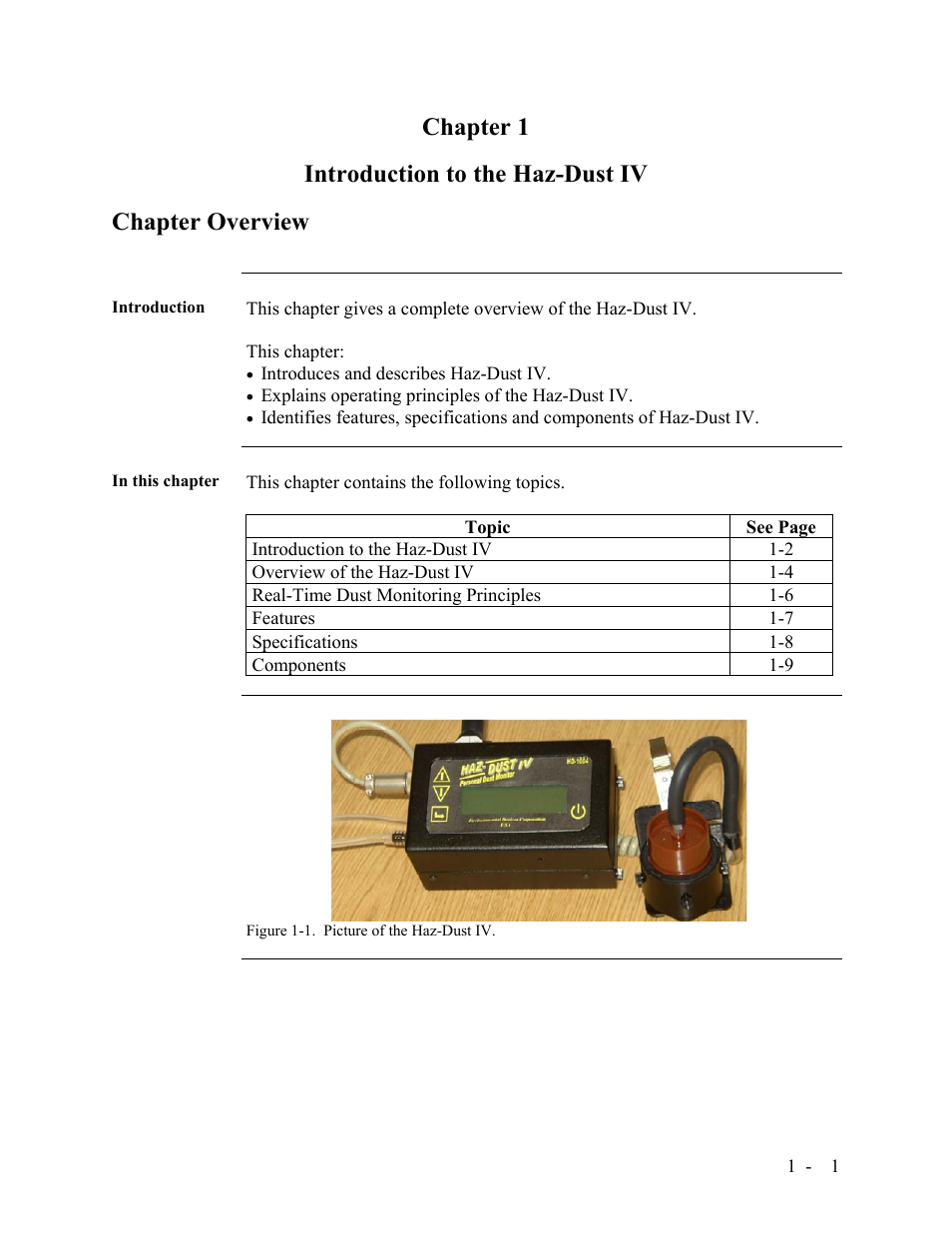 SKC Limited Haz-Dust IV User Manual | Page 9 / 81