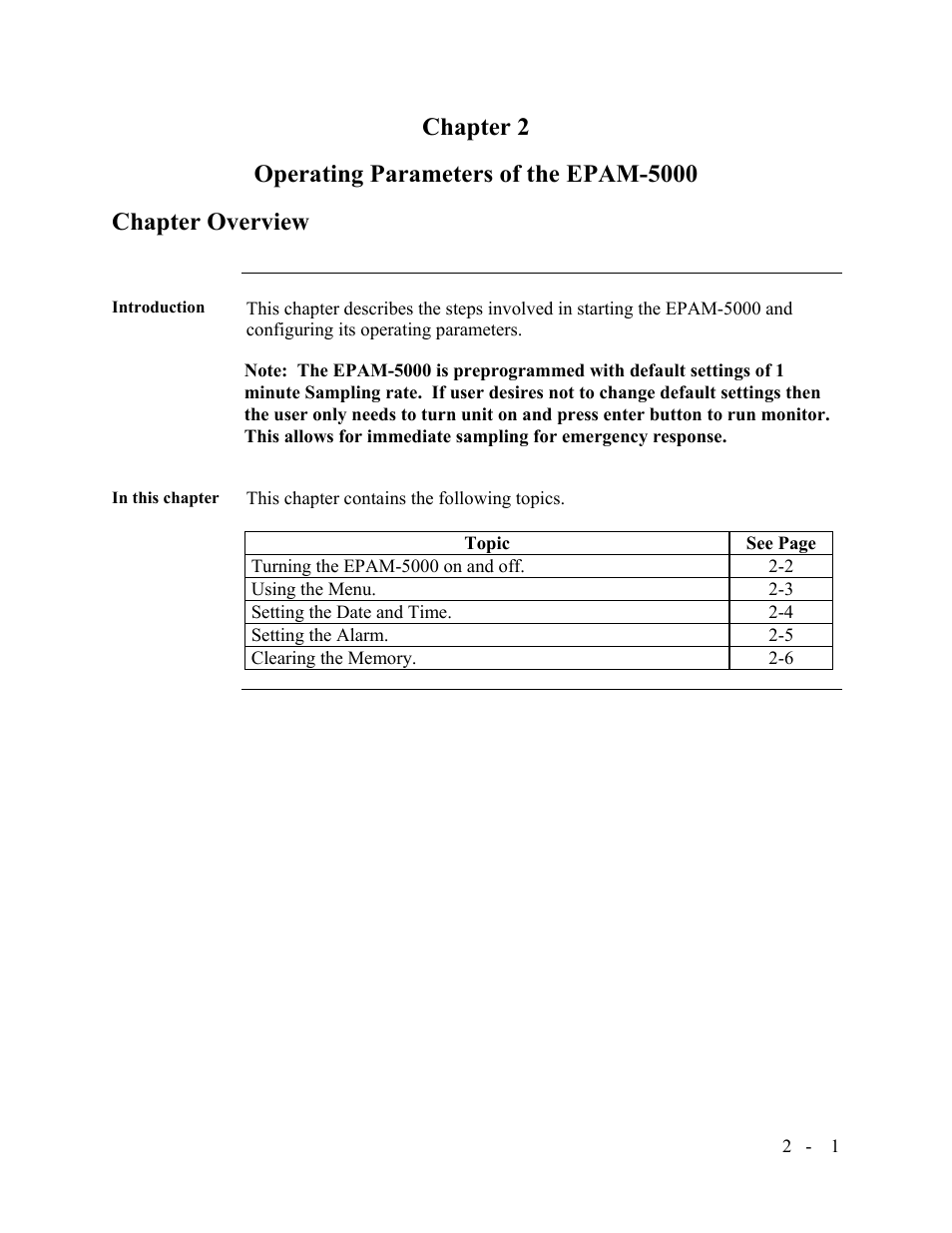 SKC Limited EPAM-5000 User Manual | Page 19 / 90