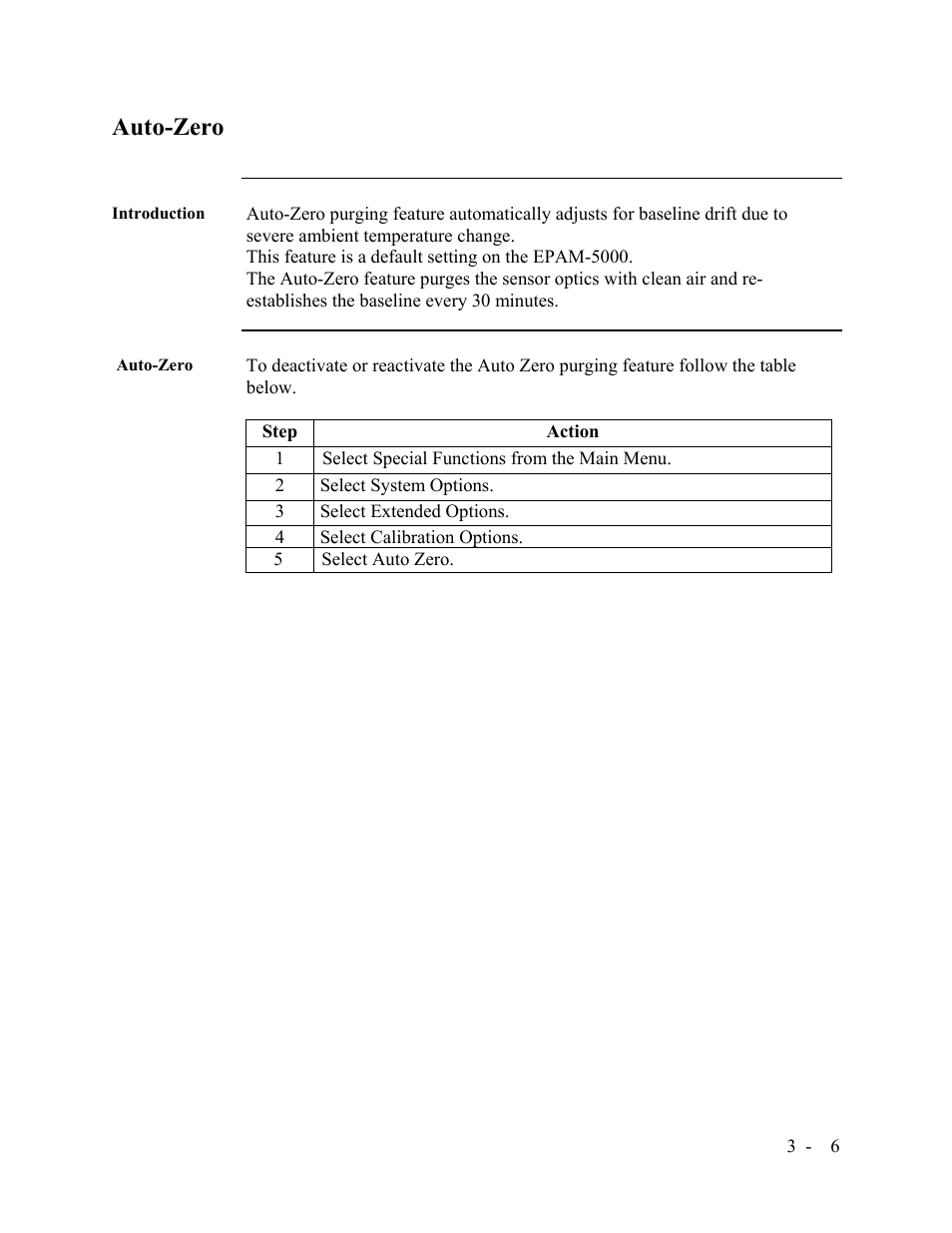 Auto-zero | SKC Limited EPAM-5000 User Manual | Page 31 / 90