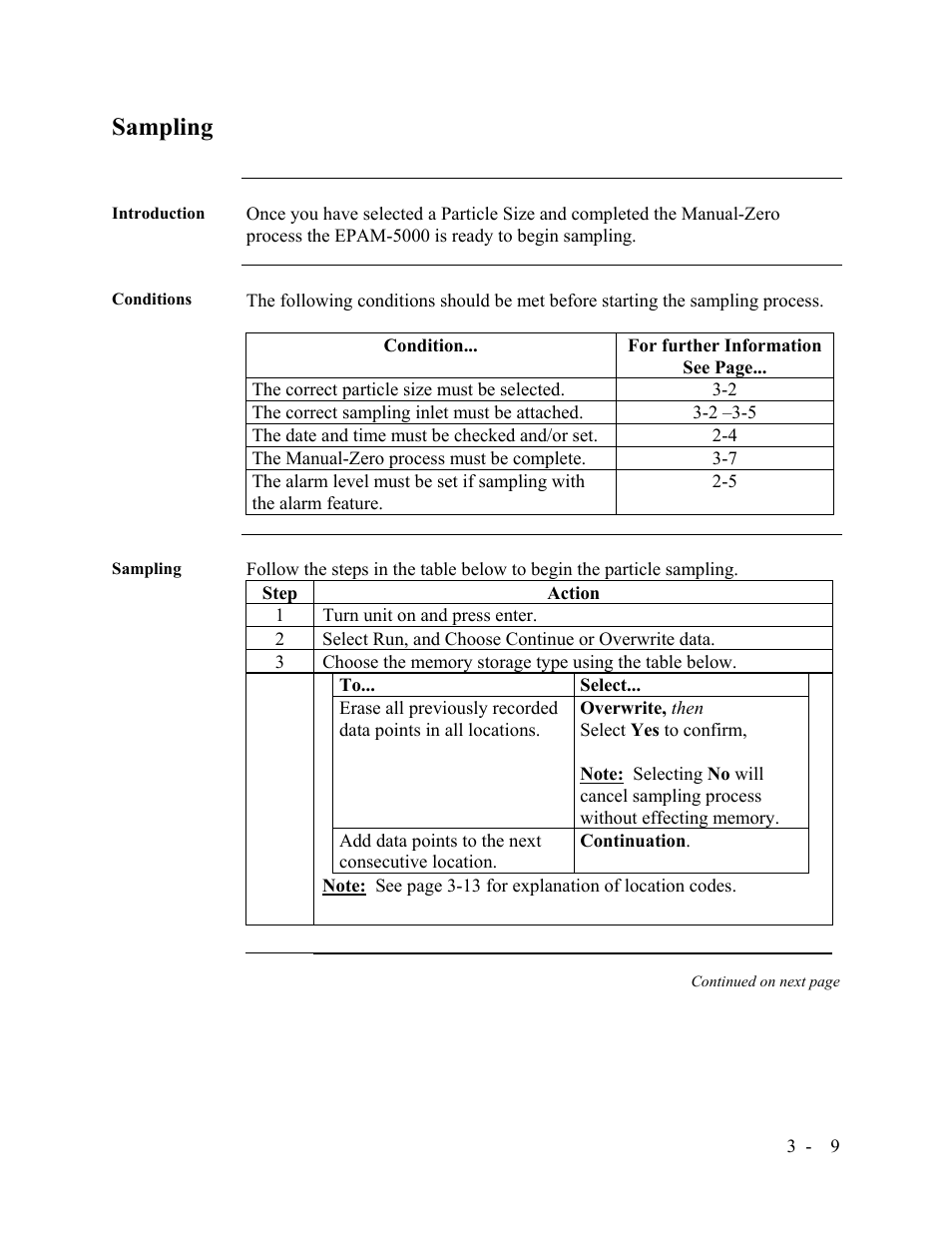Sampling | SKC Limited EPAM-5000 User Manual | Page 34 / 90