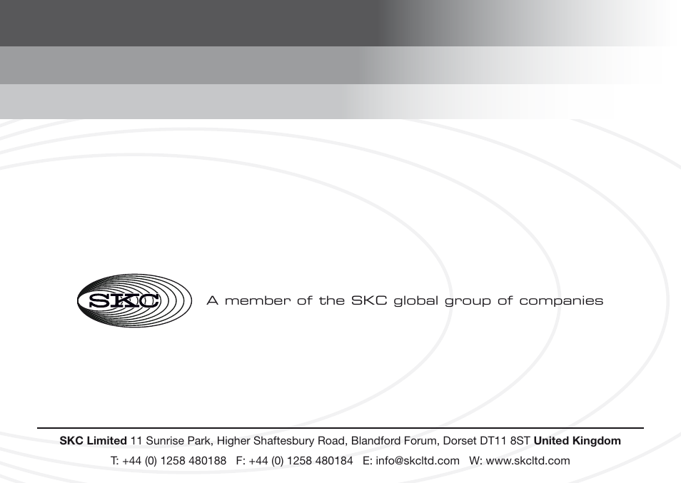SKC Limited Chromic Acid Test Kit User Manual | Page 20 / 20