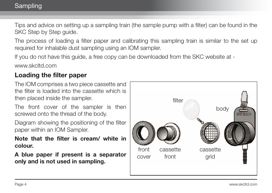 SKC Limited Chromic Acid Test Kit User Manual | Page 6 / 20