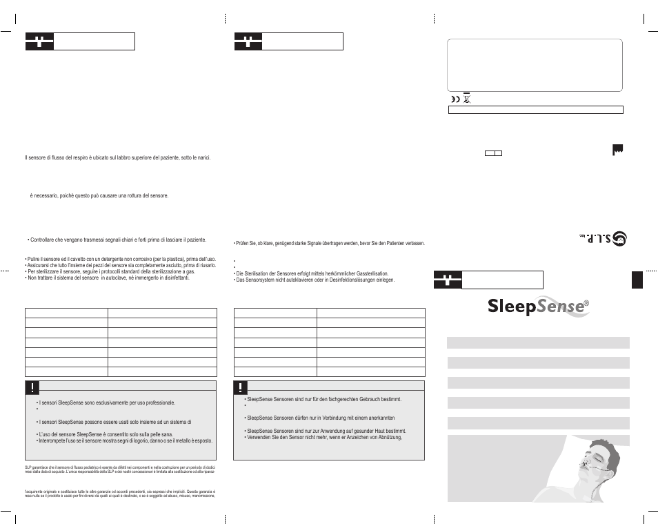 Sleep Sense 1427-20-Kit Disposable Thermocouple Kit (Medium) User Manual | 2 pages
