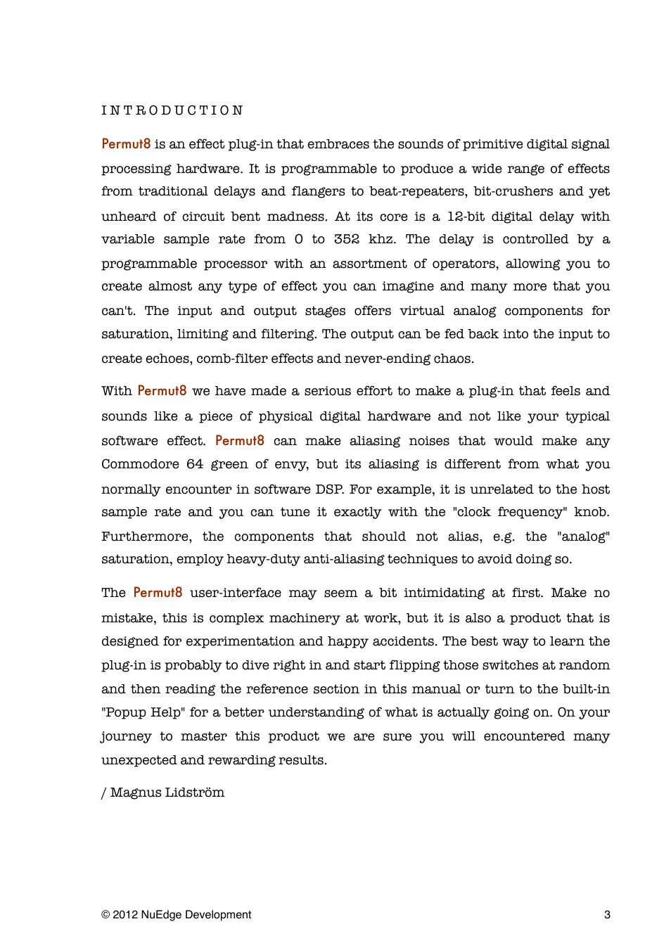 Sonic Charge Permut8 User Manual | Page 3 / 14