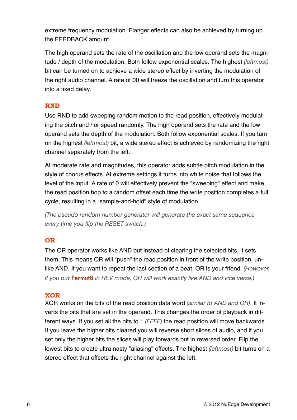 Sonic Charge Permut8 User Manual | Page 6 / 14