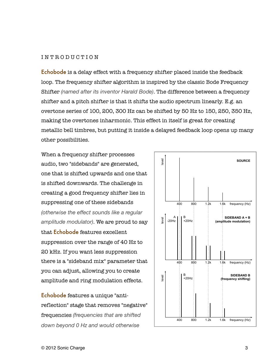 Sonic Charge Echobode User Manual | Page 3 / 10
