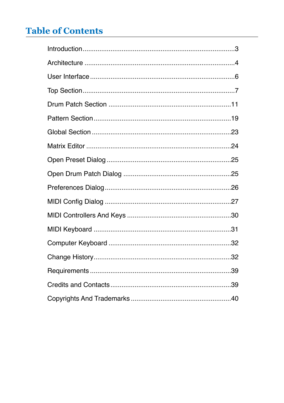 Sonic Charge Microtonic User Manual | Page 2 / 40