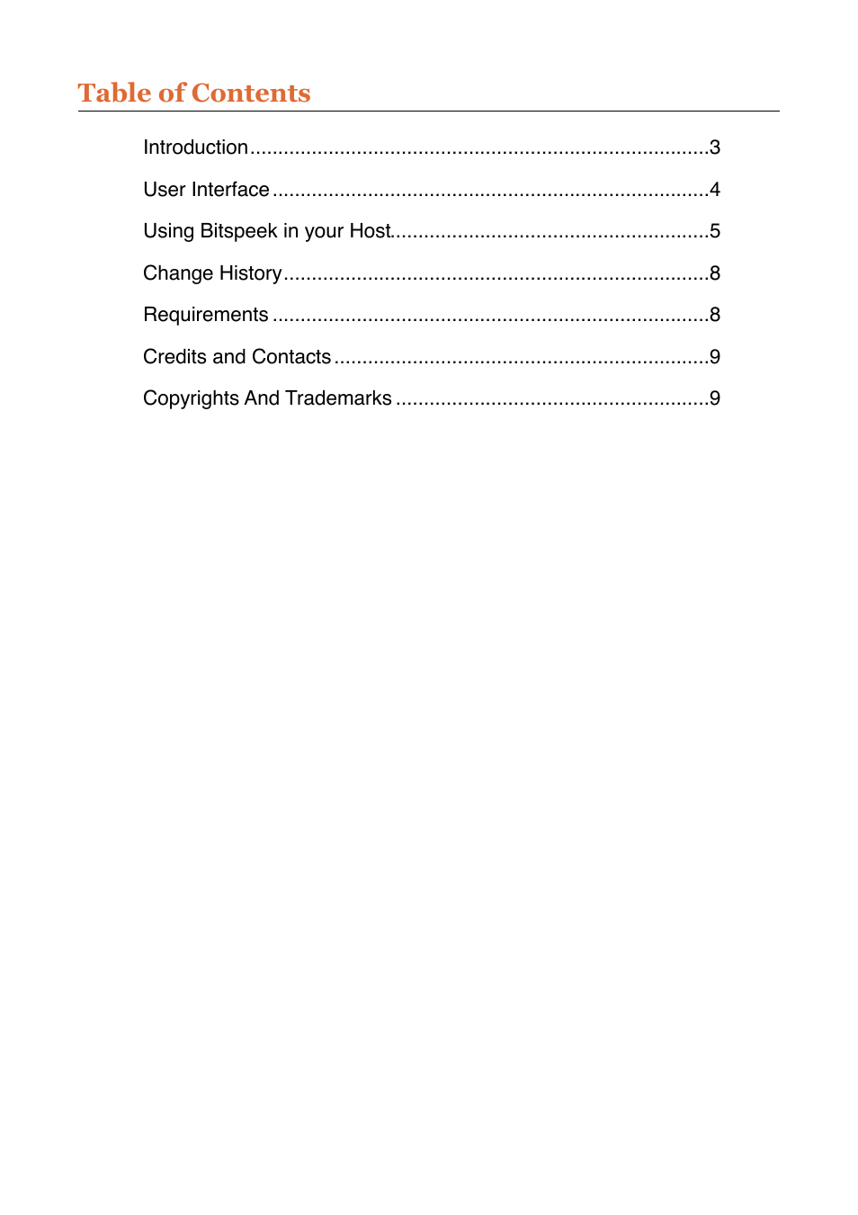 Sonic Charge Bitspeek User Manual | Page 2 / 9
