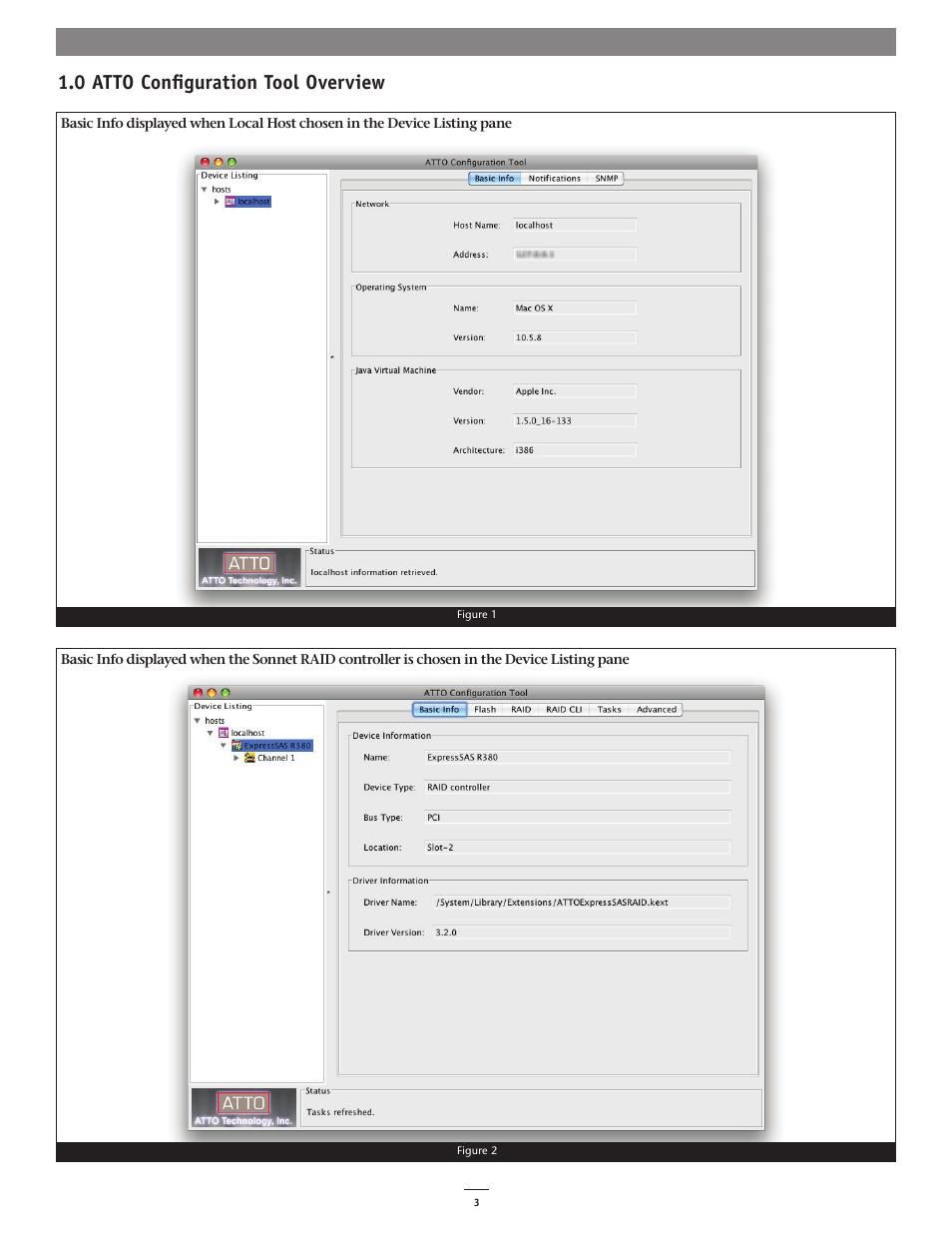 0 atto configuration tool overview | Sonnet Technologies Fusion RAID Configuration Tool and Utilities Operation Manual User Manual | Page 9 / 82