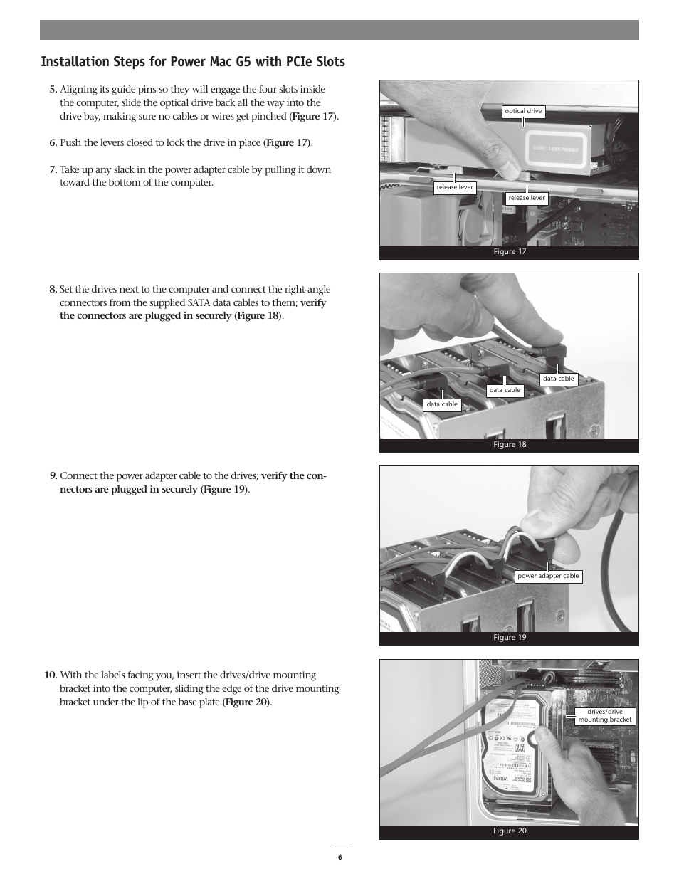 Sonnet Technologies G5 Jive User Manual | Page 6 / 15