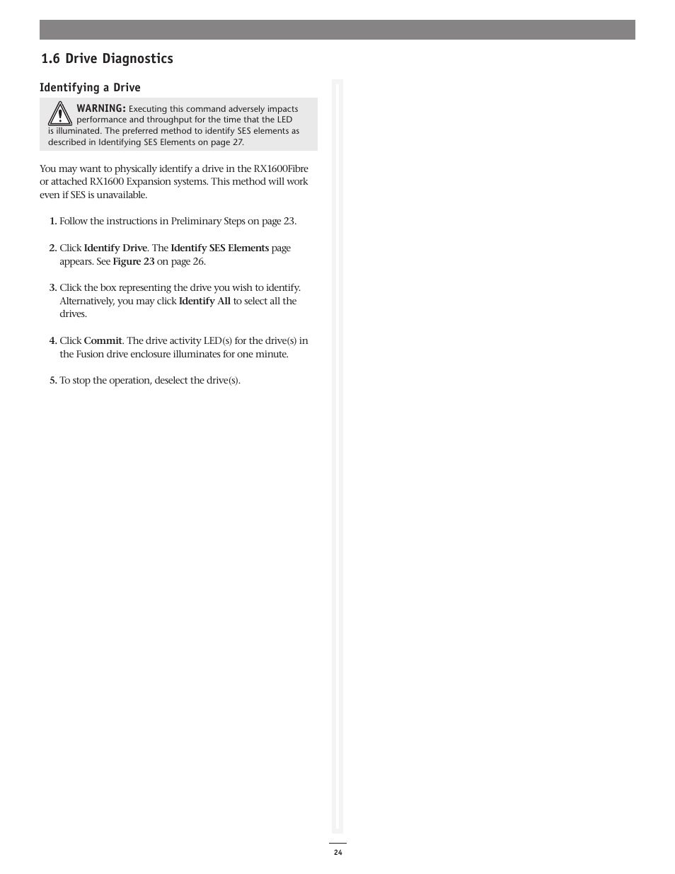 6 drive diagnostics | Sonnet Technologies Web Management Tool User Manual | Page 30 / 84