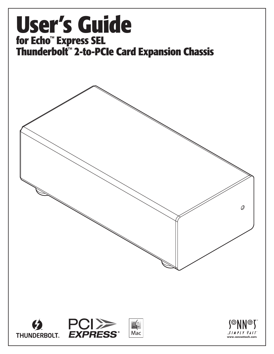 Sonnet Technologies Echo Express SEL User Manual | 14 pages