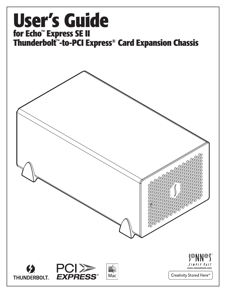 Sonnet Technologies Echo Express SE II User Manual | 14 pages