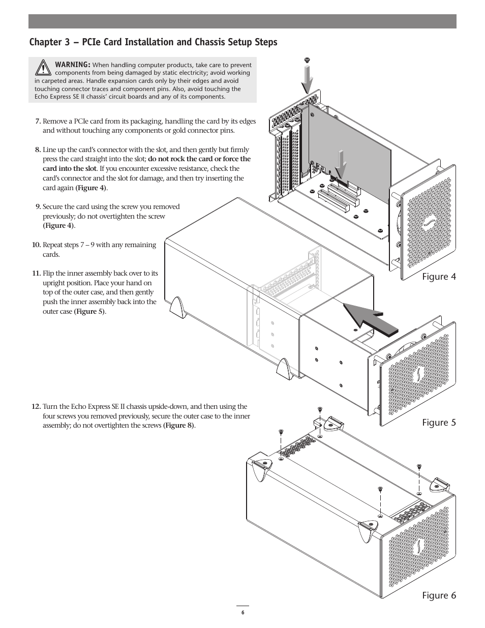 Figure 4 figure 6 figure 5 | Sonnet Technologies Echo Express SE II User Manual | Page 10 / 14