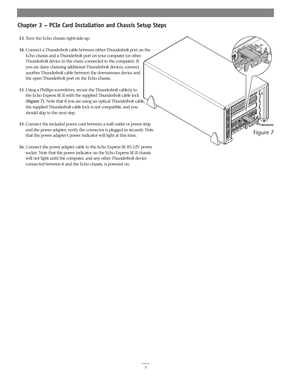 Figure 7 | Sonnet Technologies Echo Express SE II User Manual | Page 11 / 14