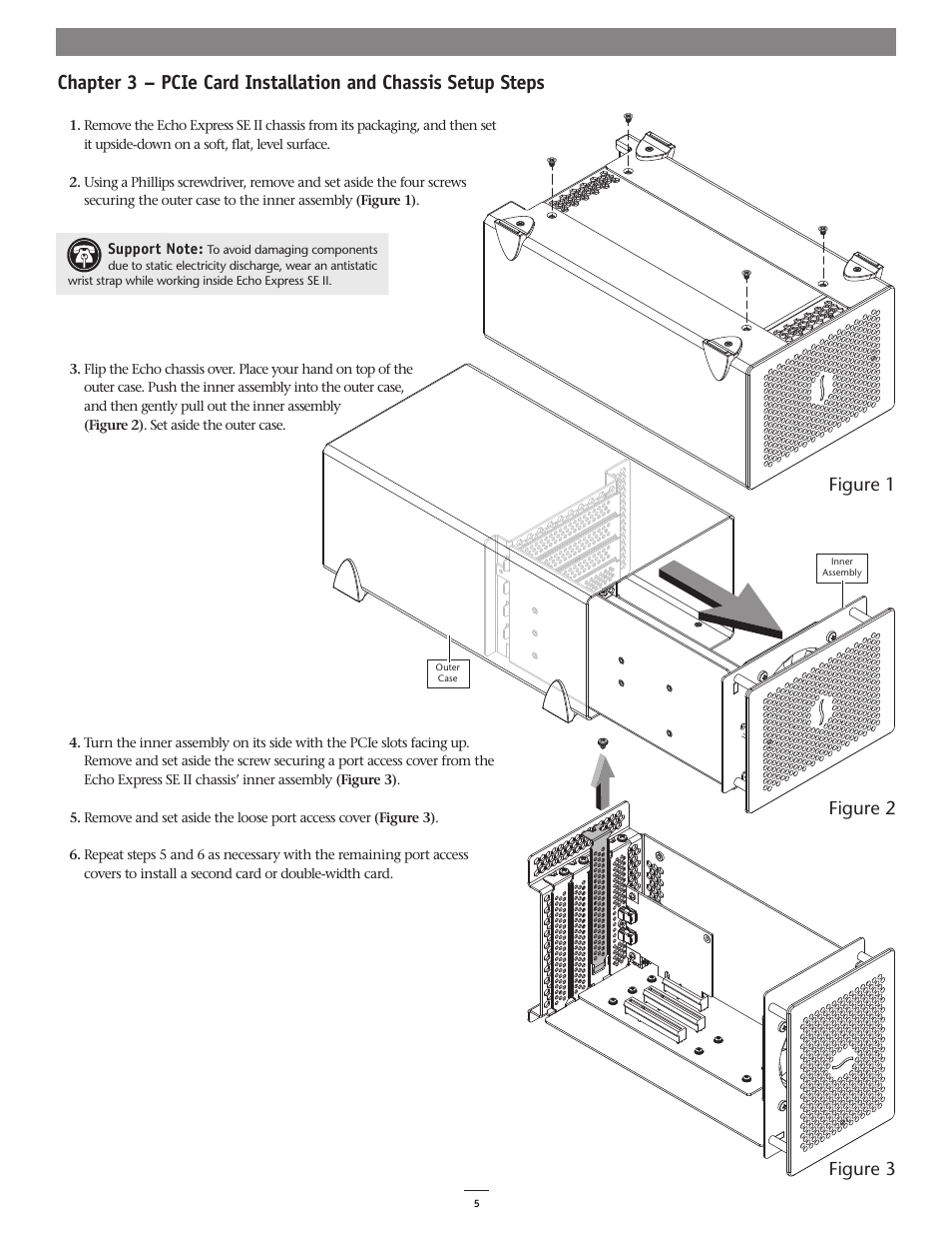 Figure 1, Figure 2 figure 3 | Sonnet Technologies Echo Express SE II User Manual | Page 9 / 14