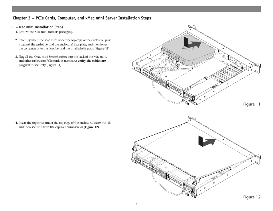 Sonnet Technologies xMac mini Server (Revision D and Later) User Manual | Page 13 / 18