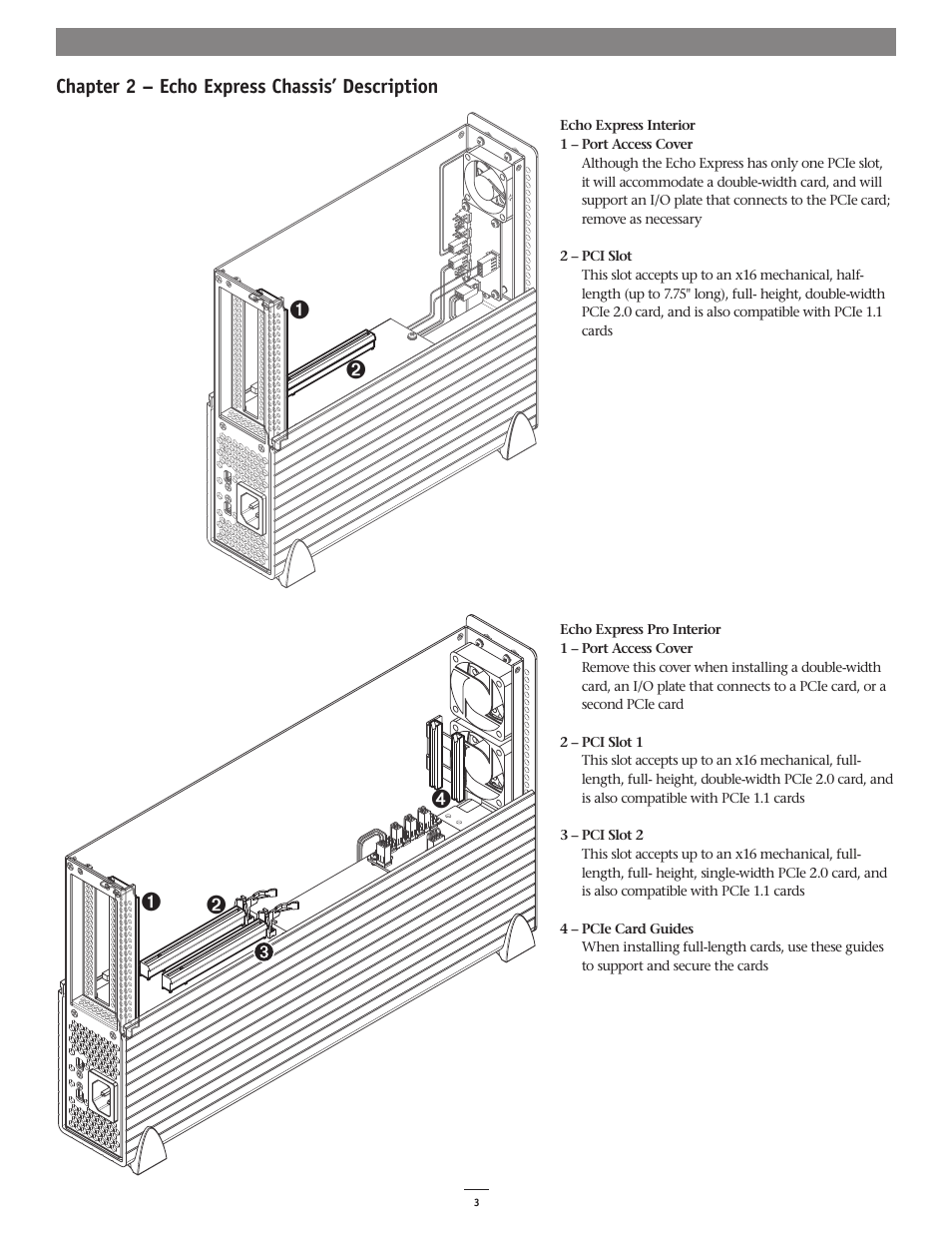 Sonnet Technologies Echo Express and Echo Express Pro Thunderbolt Expansion Chassis User Manual | Page 7 / 14