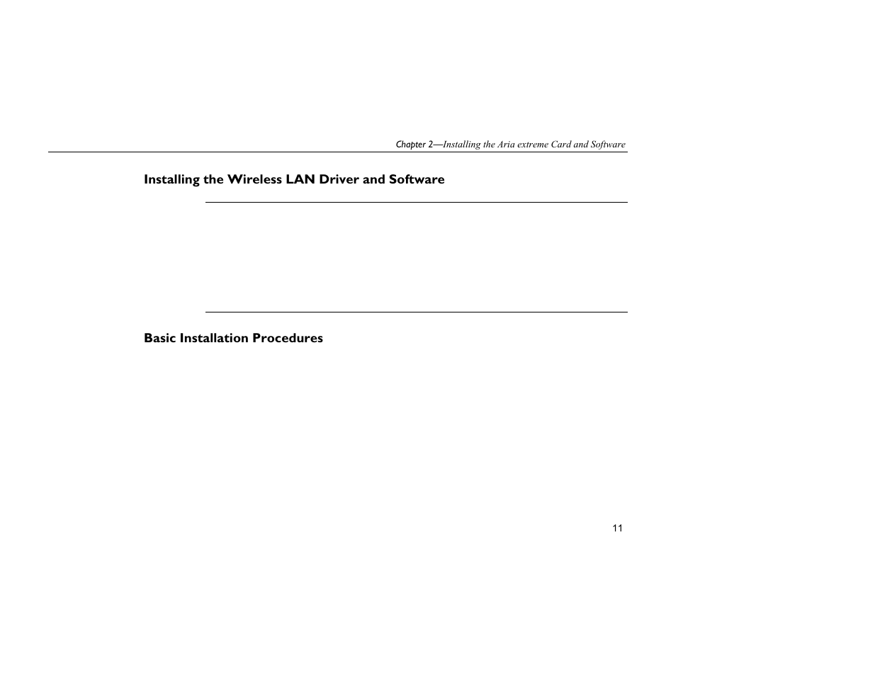 Sonnet Technologies Aria extreme CardBus and PCI Card Windows User Manual | Page 19 / 86