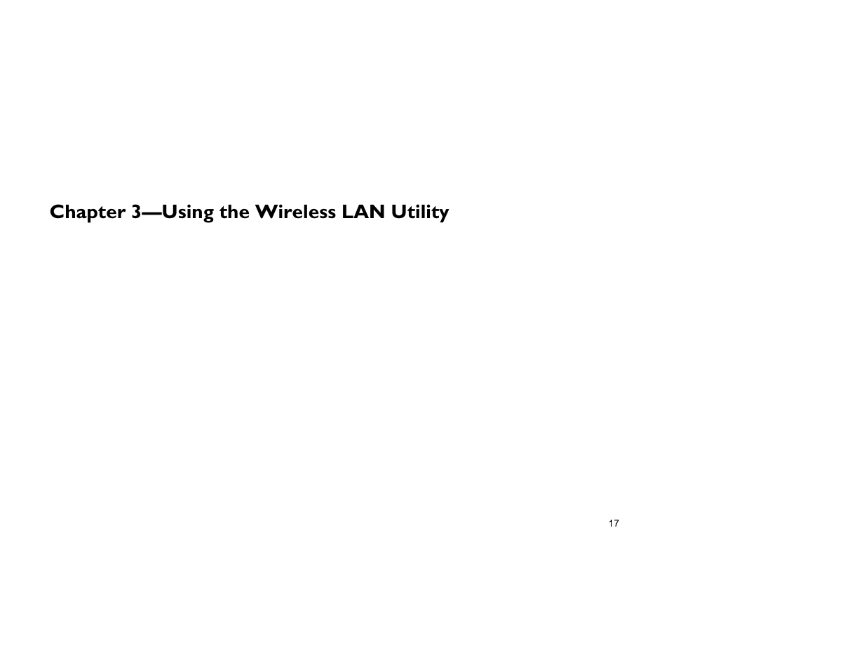 Chapter 3—using the wireless lan utility | Sonnet Technologies Aria extreme CardBus and PCI Card Windows User Manual | Page 25 / 86