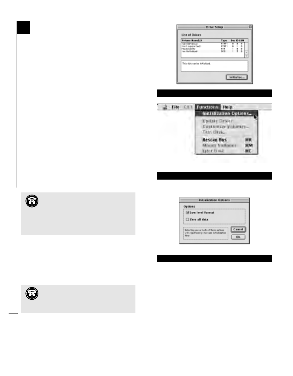 Apple drive setup | Sonnet Technologies Tempo Ultra ATA66 Host Adapter User Manual | Page 22 / 43