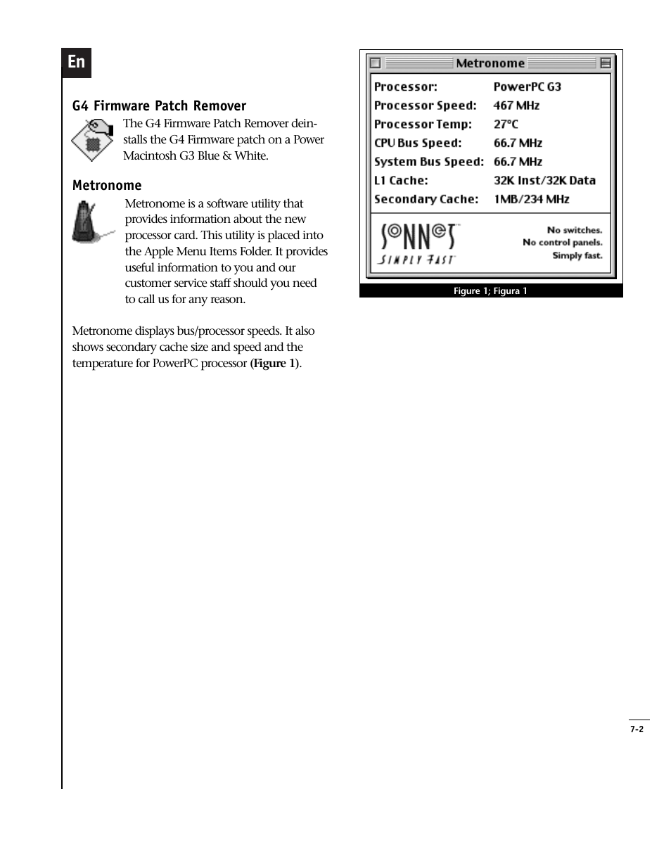 Sonnet Technologies Encore_ZIF Processor Upgrade User Manual | Page 113 / 120