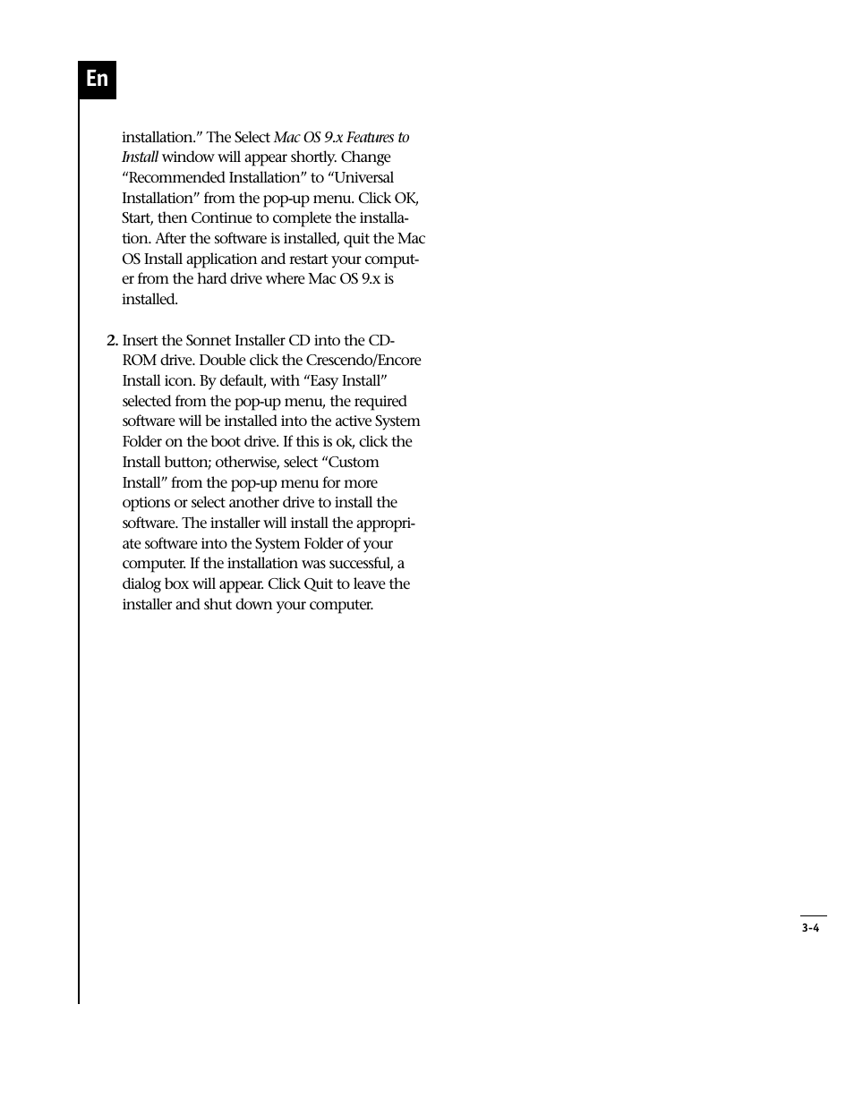 Sonnet Technologies Encore_ZIF Processor Upgrade User Manual | Page 65 / 120