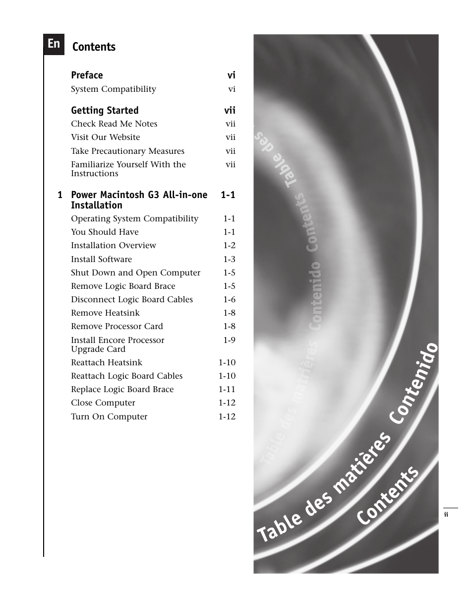 Sonnet Technologies Encore_ZIF Processor Upgrade User Manual | Page 7 / 120