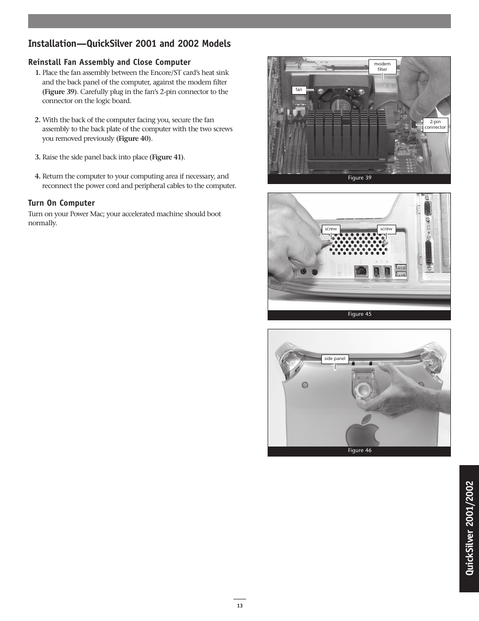 Sonnet Technologies Encore_ST G4 1.8 Ghz Processor Upgrade Card User Manual | Page 15 / 15