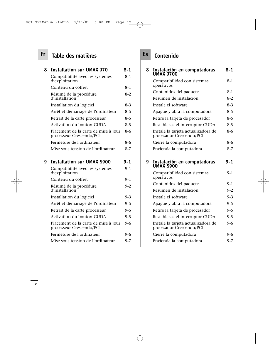 Sonnet Technologies Crescendo_PCI Processor Upgrade Card User Manual | Page 12 / 179