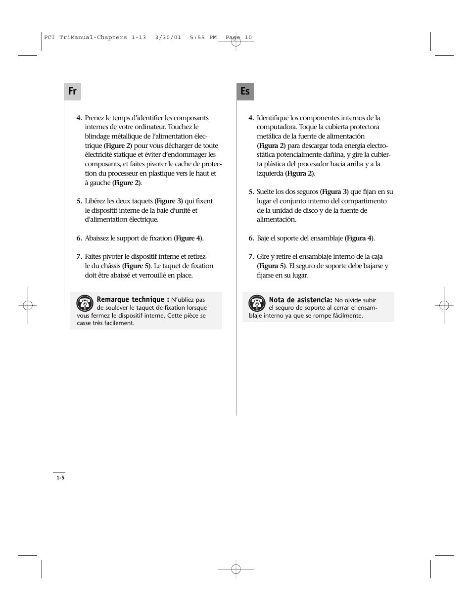 Es fr | Sonnet Technologies Crescendo_PCI Processor Upgrade Card User Manual | Page 28 / 179