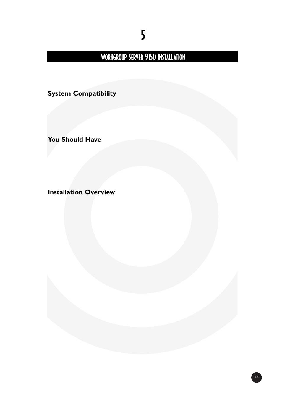Workgroup server 9150 installation | Sonnet Technologies Crescendo_NuBus Processor Upgrade Card User Manual | Page 61 / 97