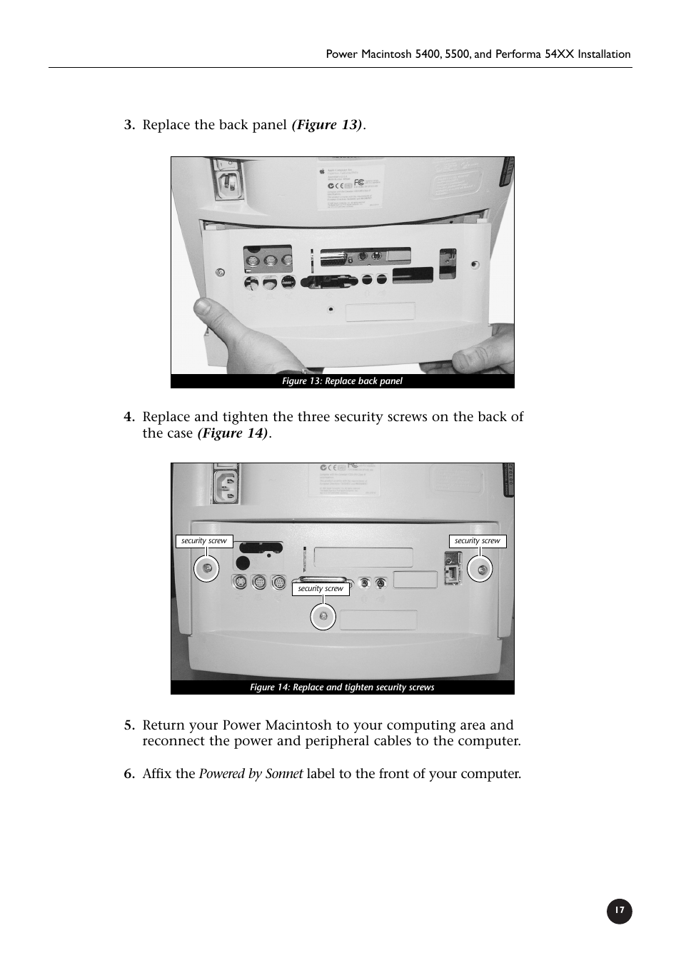 Sonnet Technologies Crescendo_L2 Processor Upgrade User Manual | Page 23 / 73