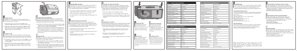 Vu w | Sonnet Technologies Volta Rechargeable Battery Pack User Manual | Page 2 / 2