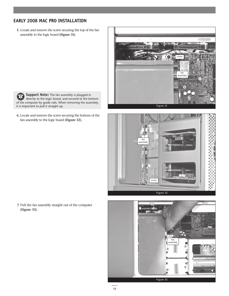 Early 2008 mac pro installation | Sonnet Technologies eSATA Extender Cable User Manual | Page 12 / 16