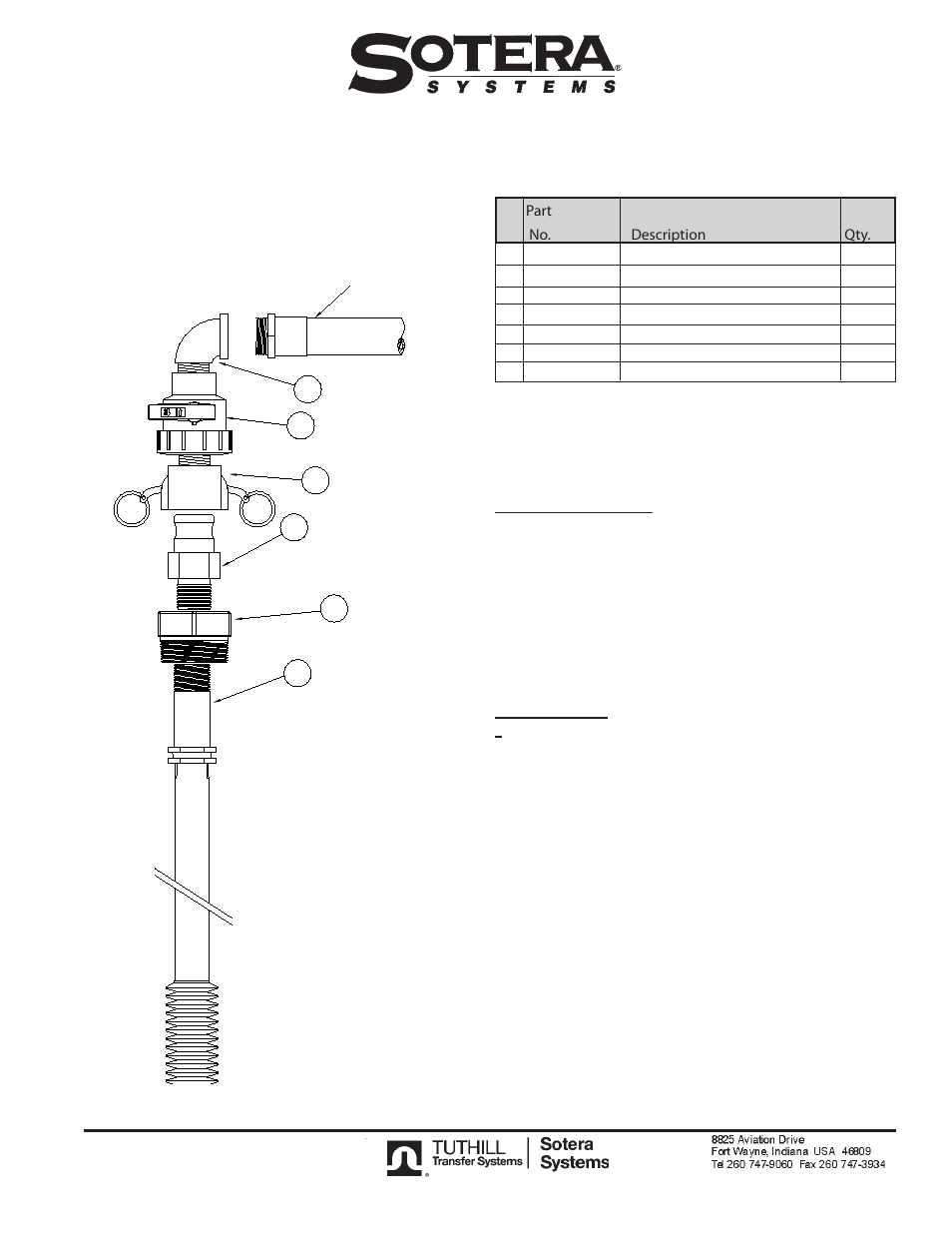Sotera KIT 400KTG9342 User Manual | 1 page