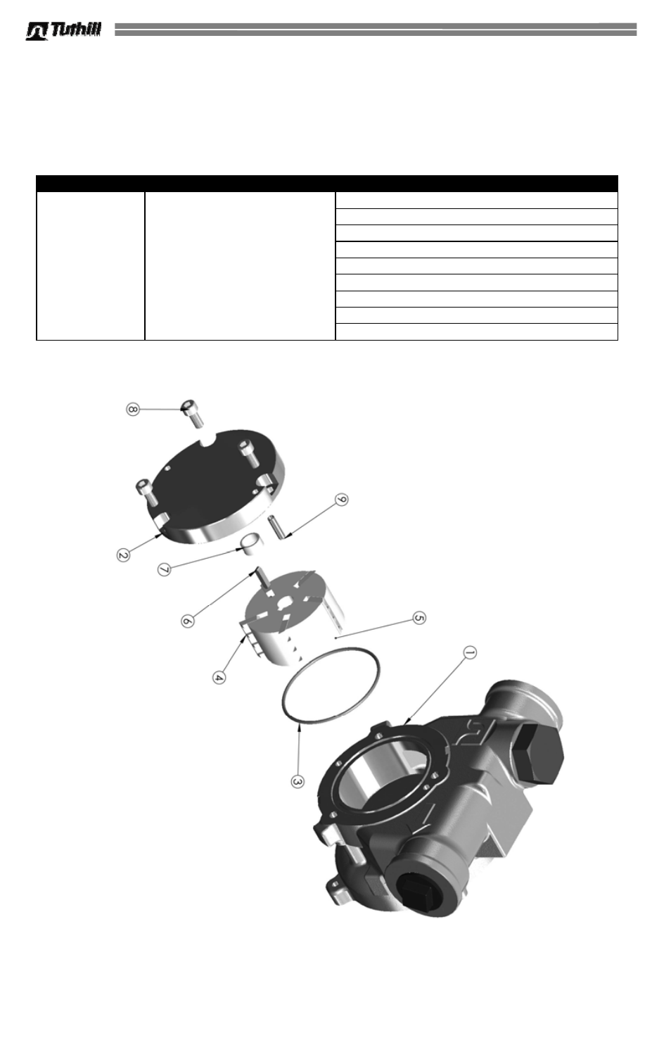 10 replacement parts, Def pump rotor assembly | Sotera DEF User Manual | Page 10 / 36