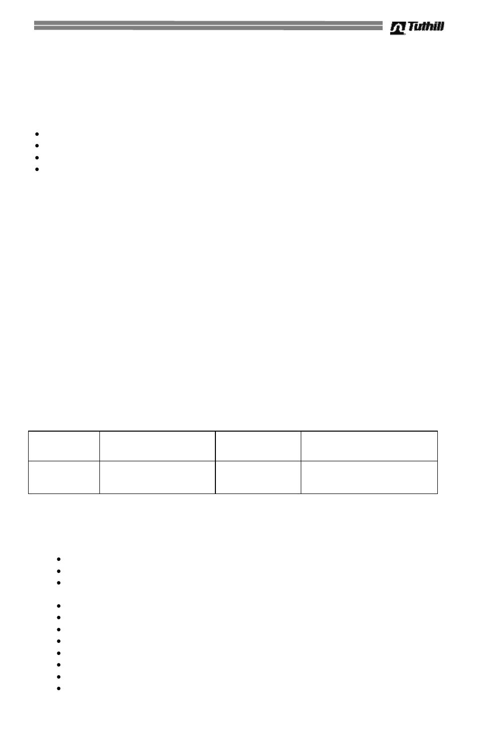 11 garantie du produit tuthill, Caractéristiques et informations techniques | Sotera DEF User Manual | Page 35 / 36