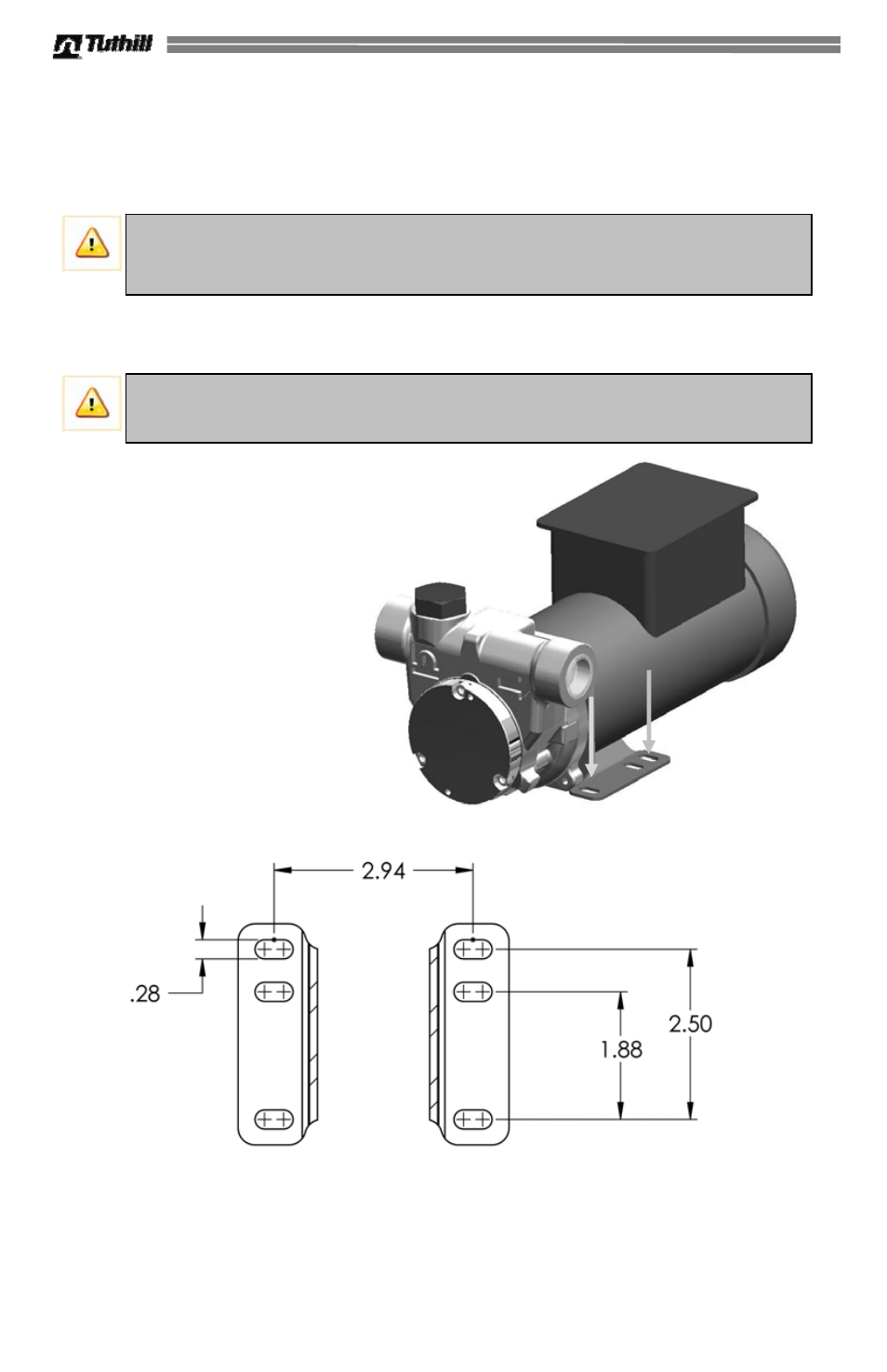 4 installation, Pump only | Sotera DEF User Manual | Page 4 / 36