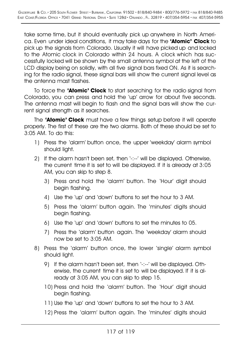 Gilderfluke&Co Mp3-50 Audio & Show Controllers User Manual | Page 125 / 127