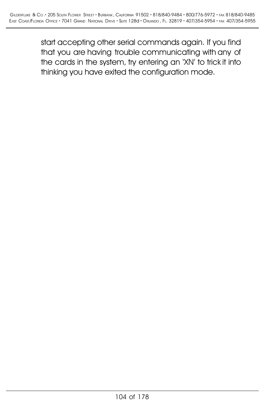Gilderfluke&Co 'Smart' Brick Animation Control System User Manual | Page 114 / 188